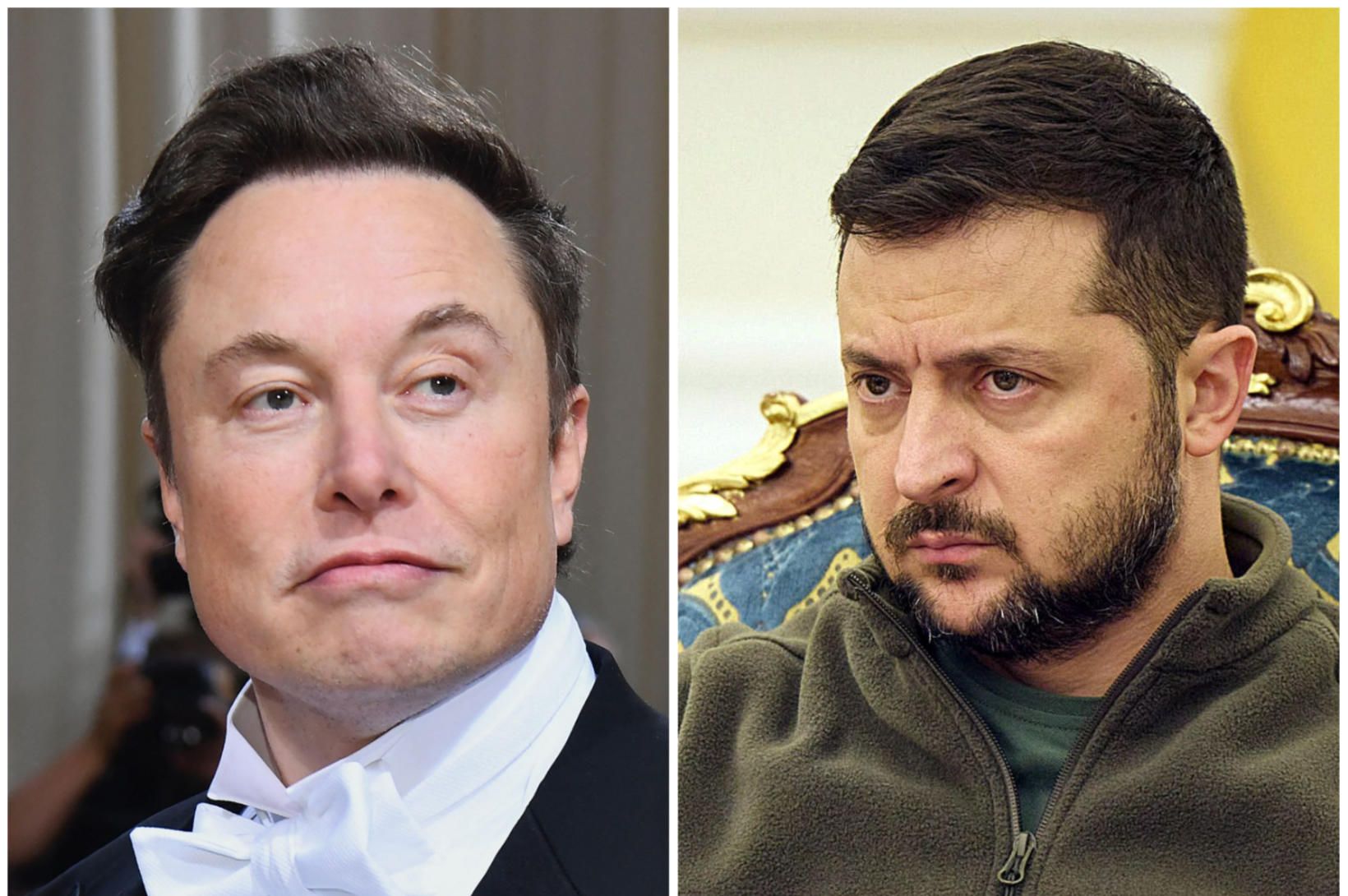 Musk og Selenskí deila á Twitter um friðaráætlun