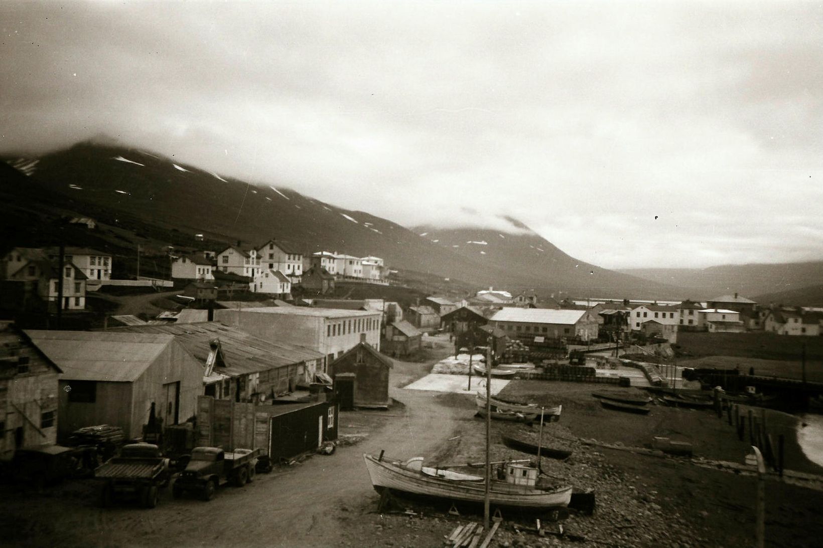 Ólafsfjörður á árunum í kringum 1950.