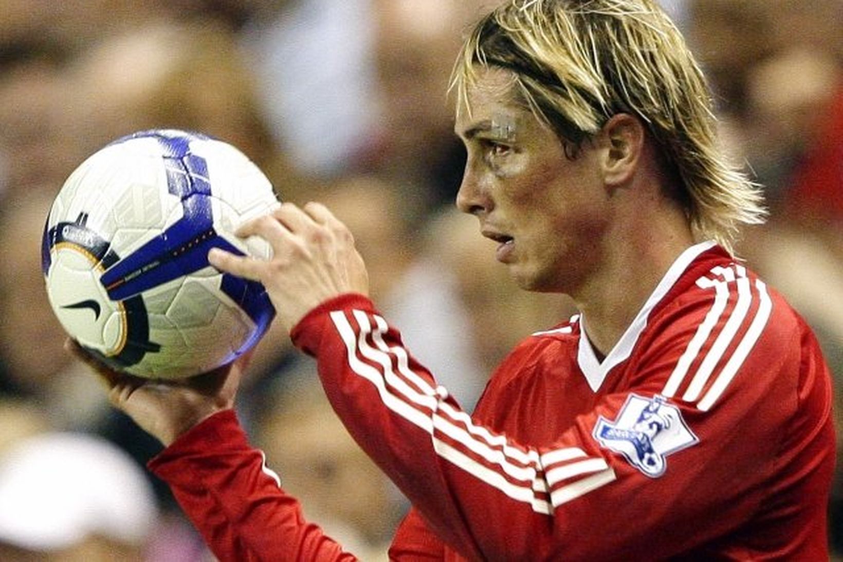 Fernando Torres er í byrjunarliði Liverpool í dag.