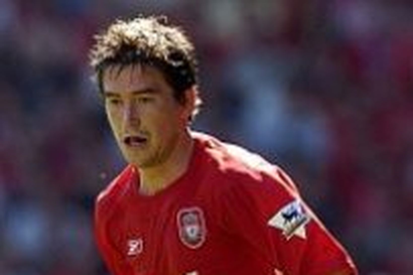 Harry Kewell leikmaður Liverpool.