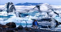 Við Jökulsárlón