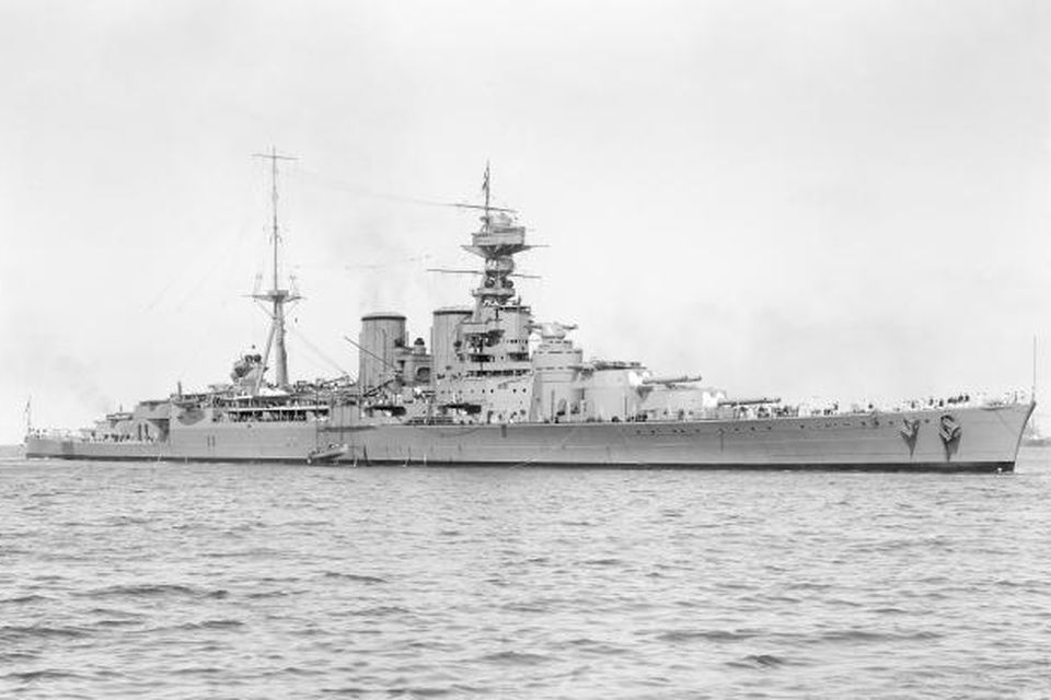 HMS Hood 17. mars 1924.