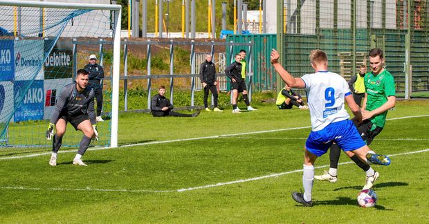 Bergvin Fannar Helgason skoraði sigurmark ÍR.