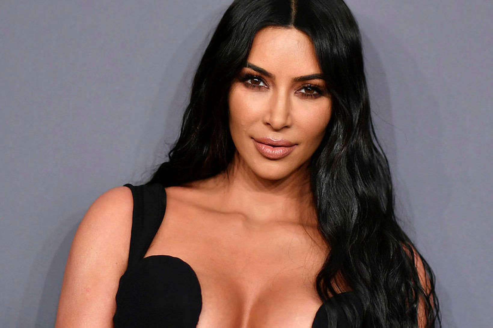 Kim Kardashian West er dugleg að æfa.