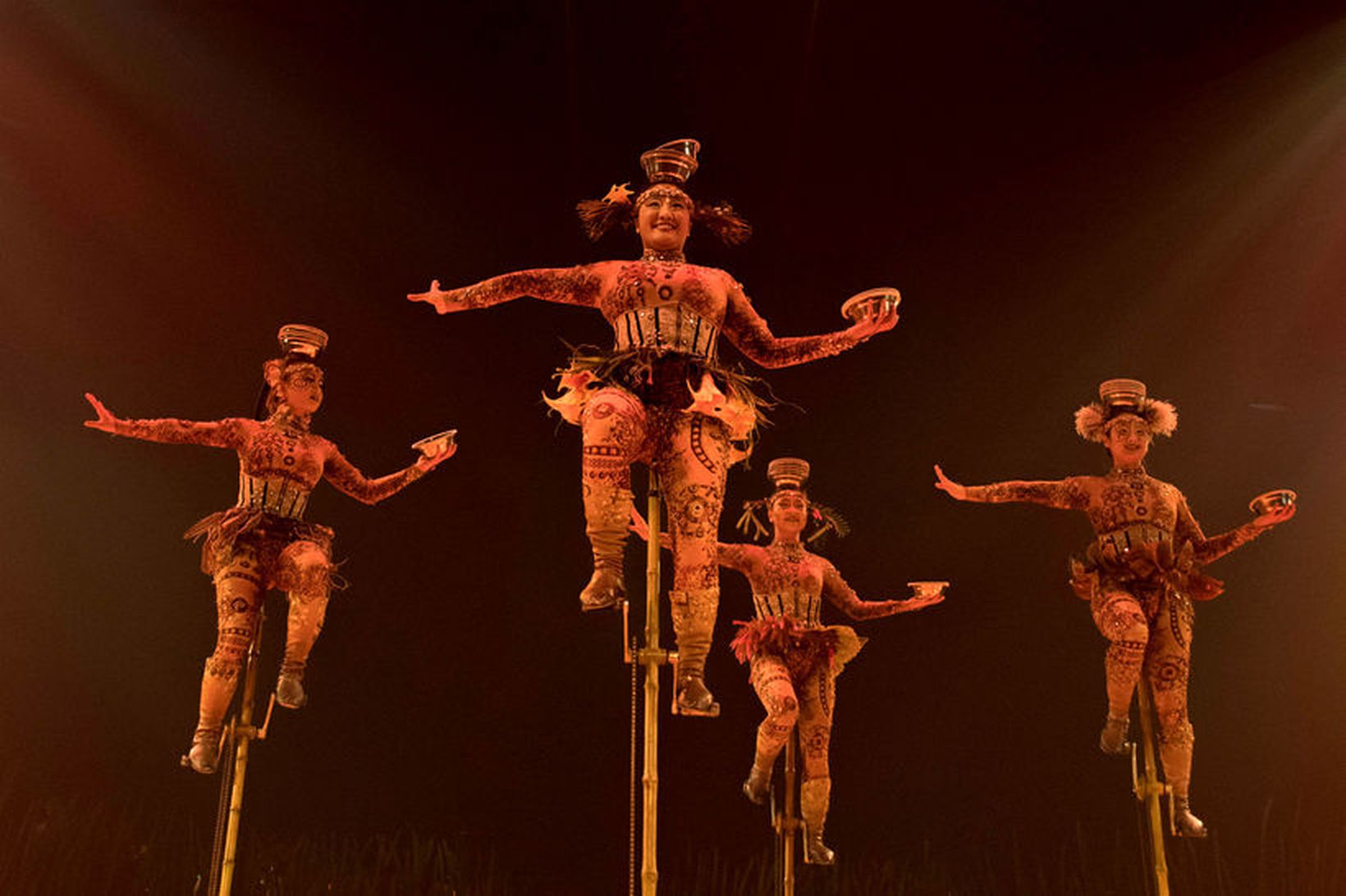 Frá sýningu Cirque du Soleil fyrr á árinu.