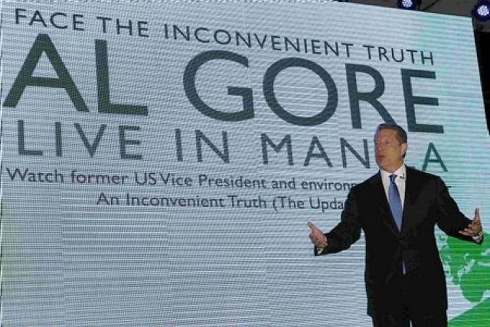 Al Gore veiddi í Vatnsdalsá.