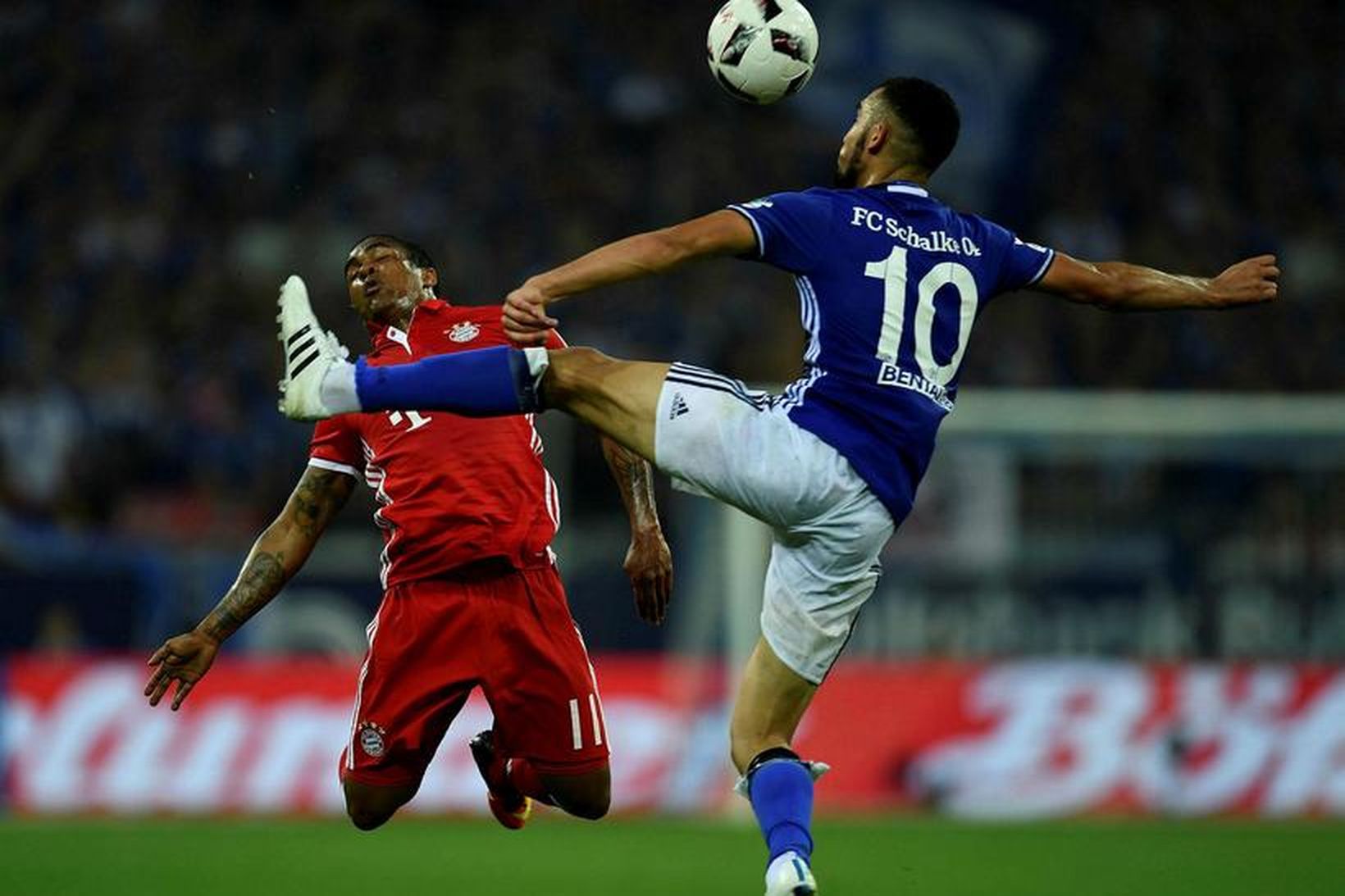 Nabil Bentaleb í leik með Schalke.