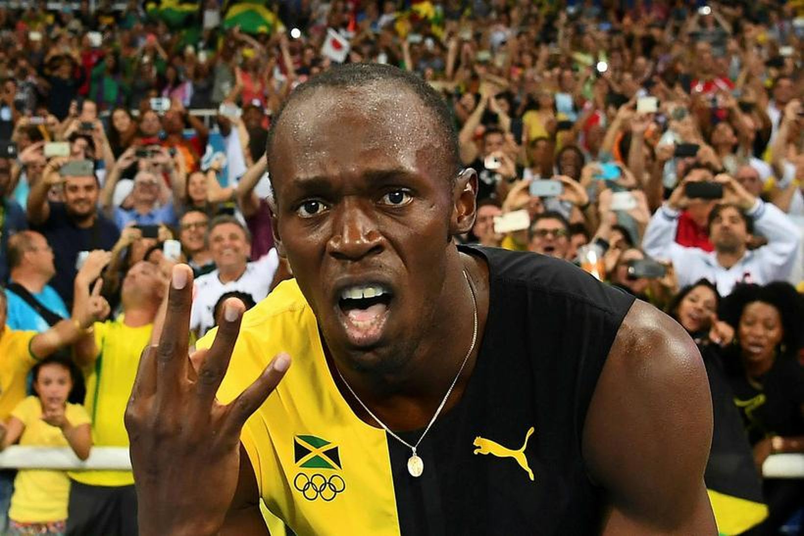 Usain Bolt á þrjú börn