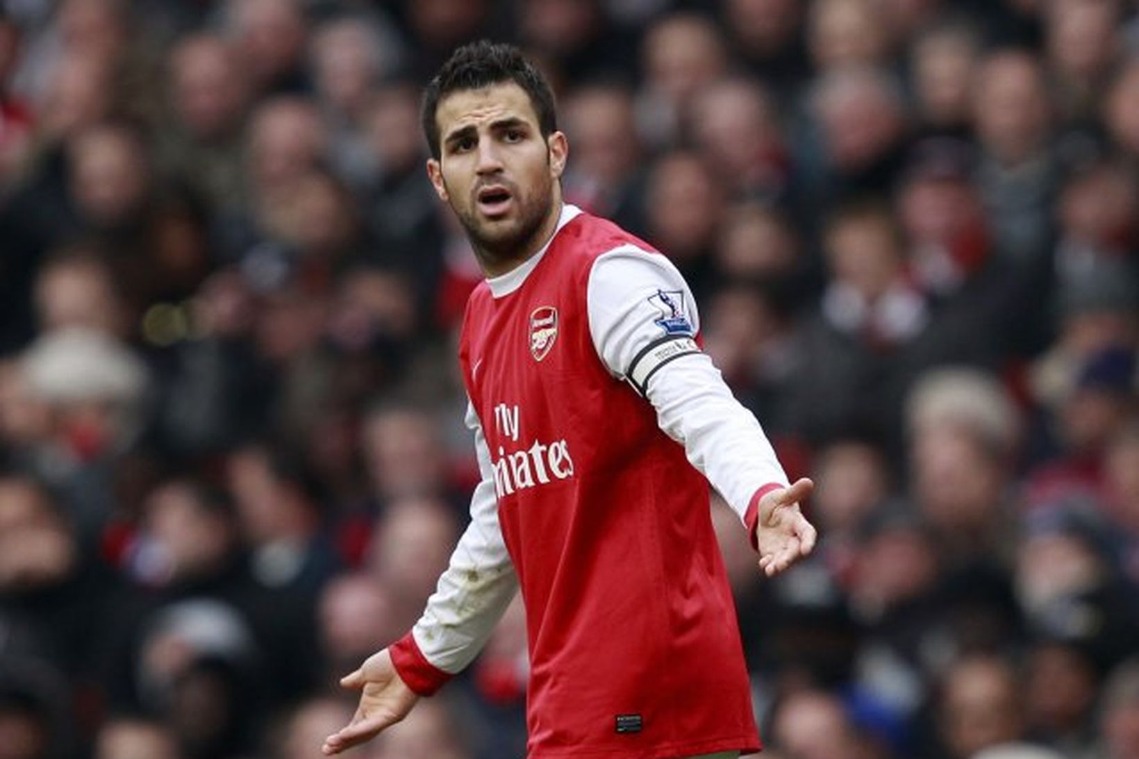 Cesc Fabregas, fyrirliði Arsenal.