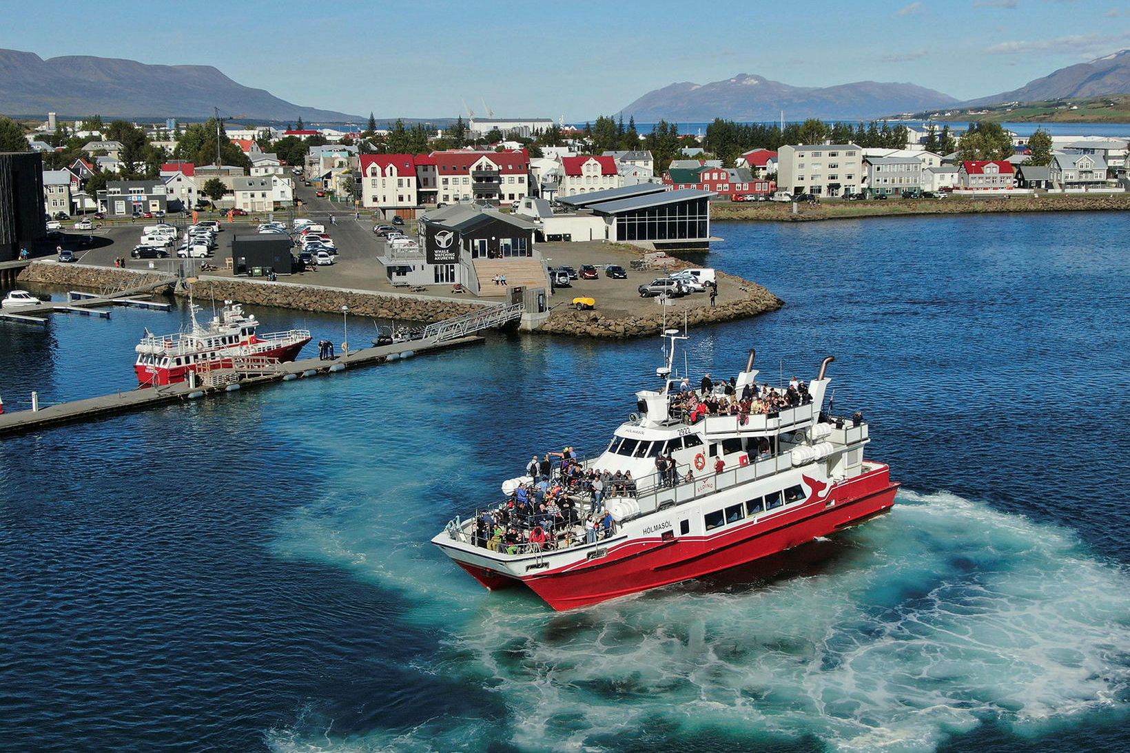 Nærri tuttugu gráða hiti