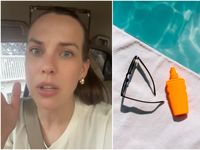 Unnur Eggerts þarf að redda vottorði frá lækni svo að dóttir hennar megi fá sólarvörn …