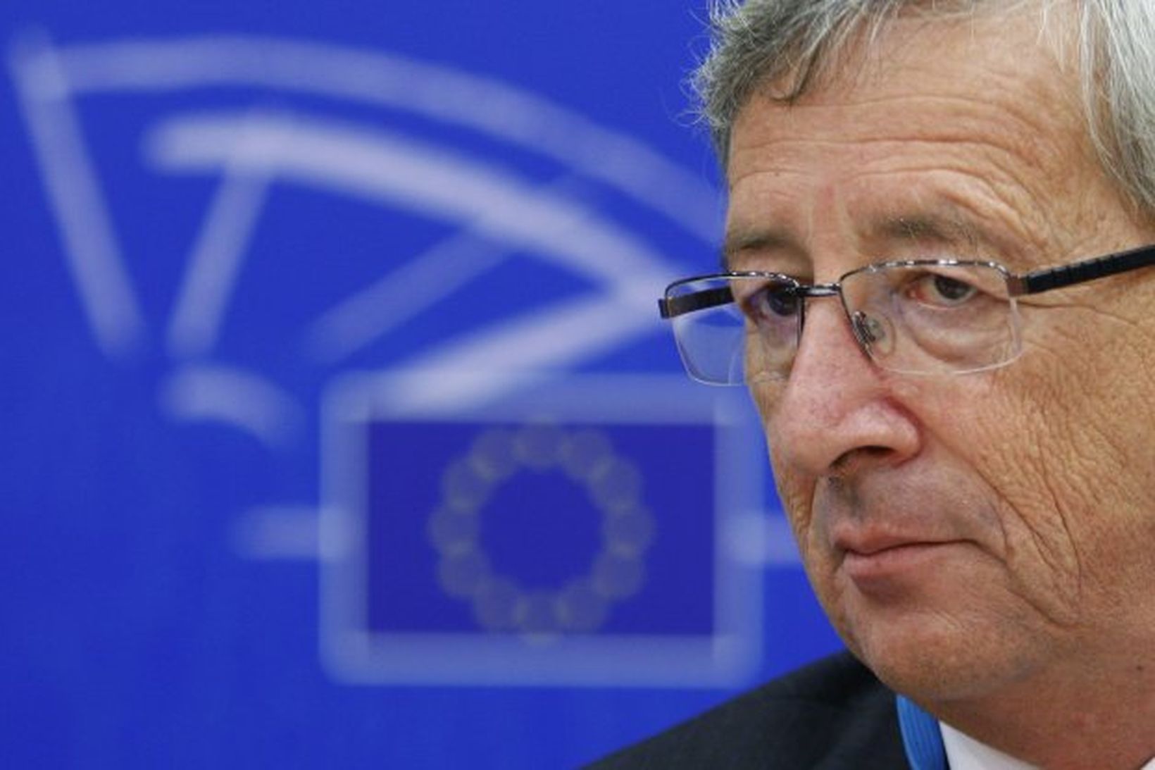Jean-Claude Juncker fer fyrir fjármálaráðherrum evruríkjanna.