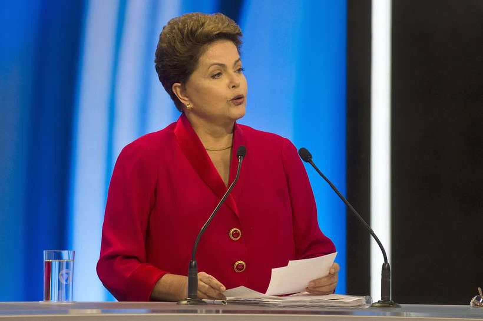 Dilma Rousseff, forseti Brasilíu.