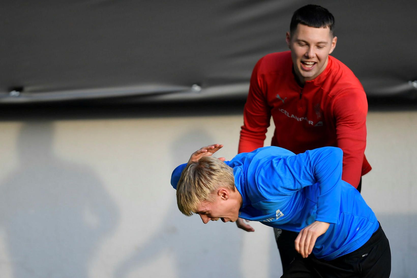 Myndir: Brosin áberandi í Bakú