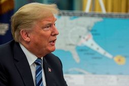 Ummæli Donald Trump Bandaríkjaforseta um fellibylinn Maríu hafa verið gagnrýnd.