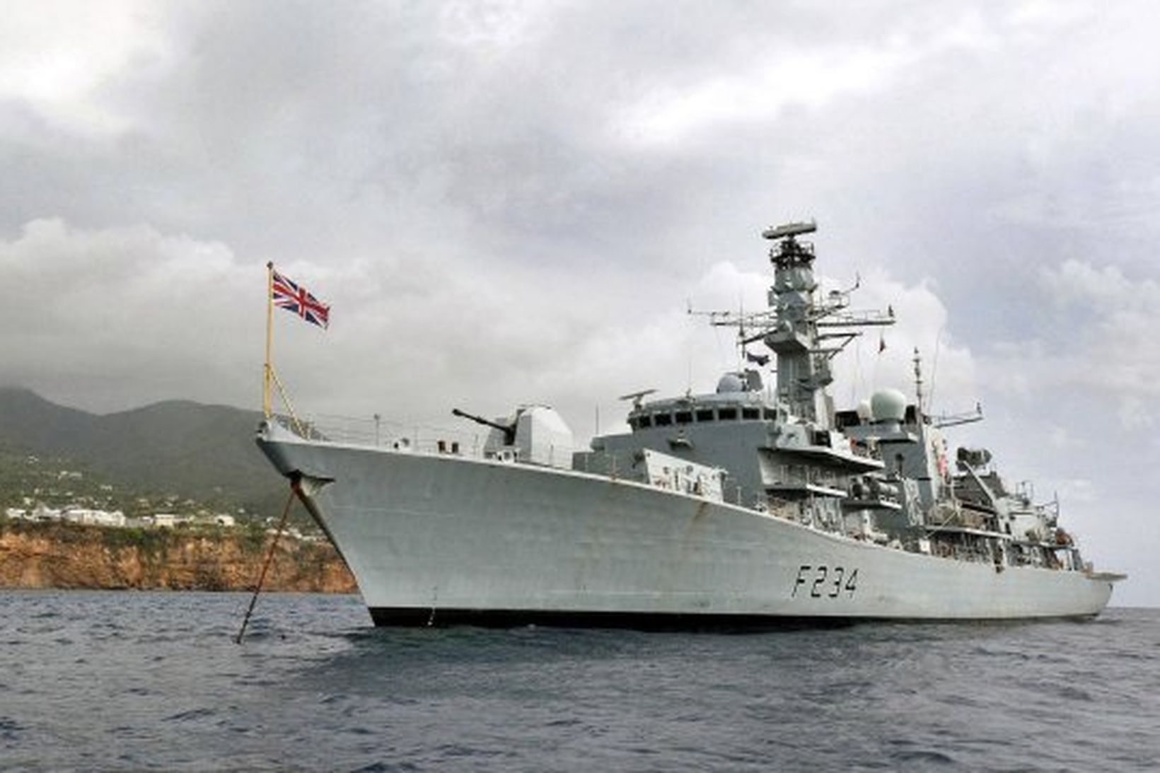 HMS Iron Duke, konungleg freigáta breska sjóhersins.