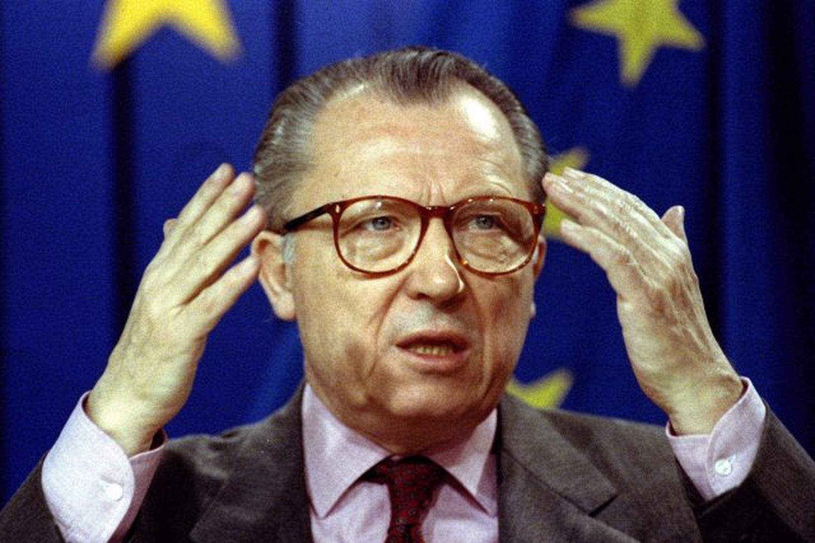 Jacques Delors, fyrrverandi forseti framkvæmdastjórnar ESB.