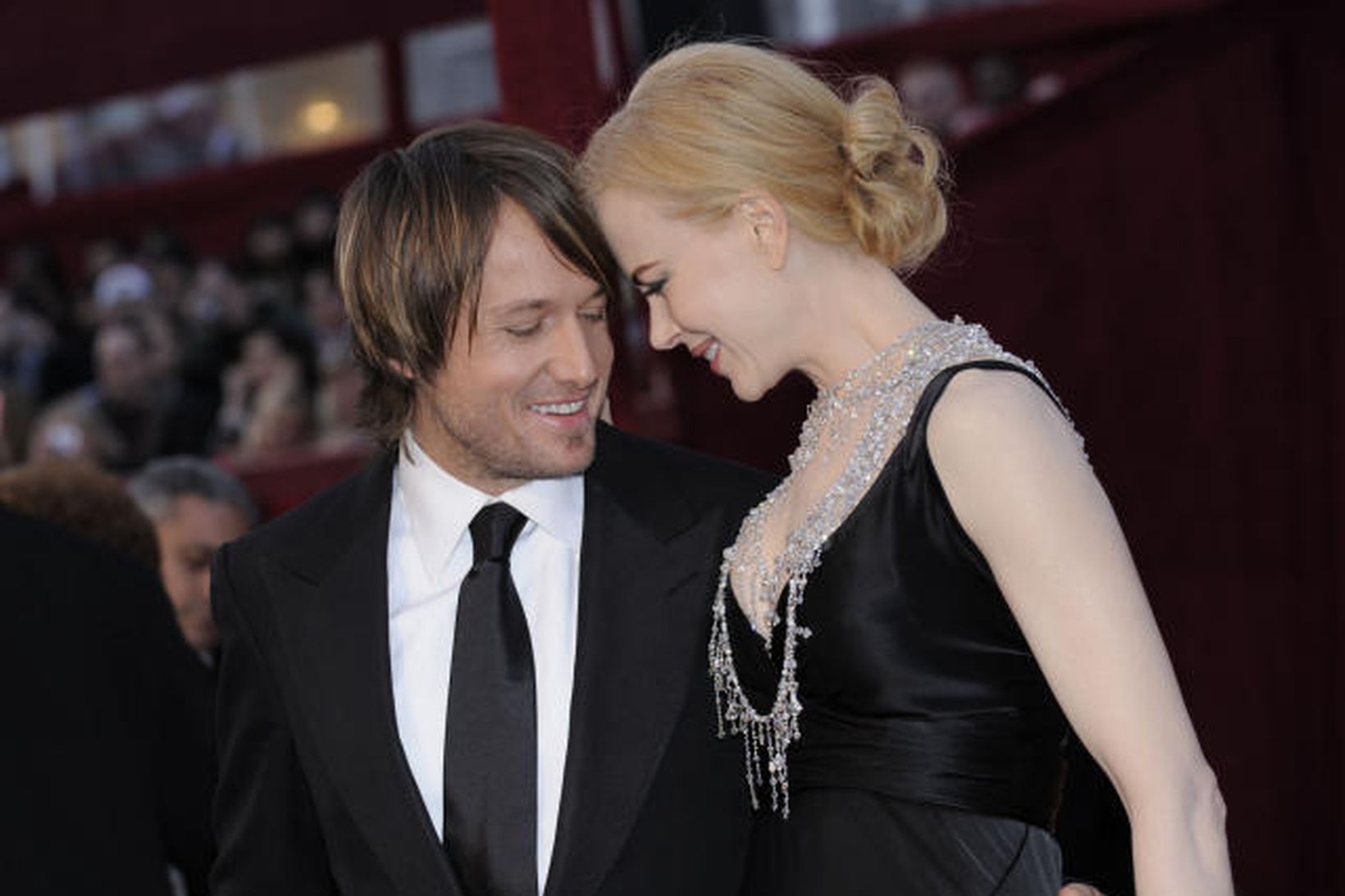 Nicole Kidman með eiginmanni sínum Keith Urban.