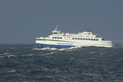 The ferry Herjólfur.