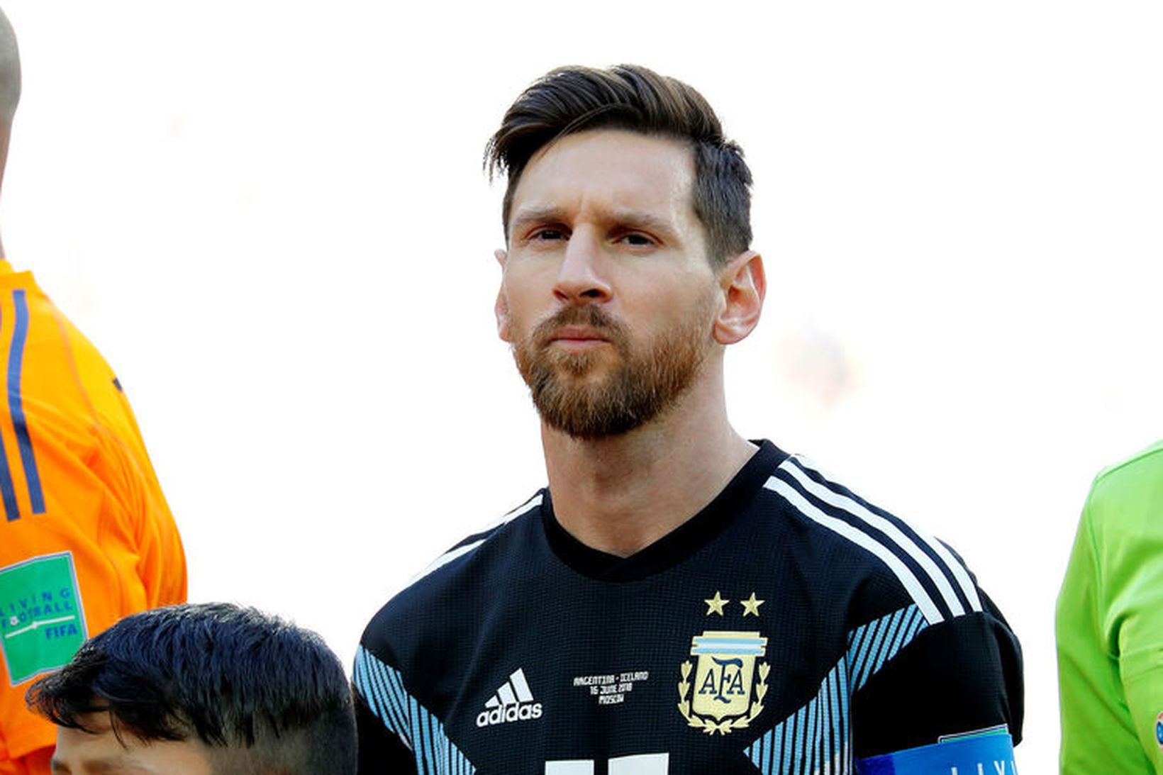 Lionel Messi átti ekki sinn besta dag.