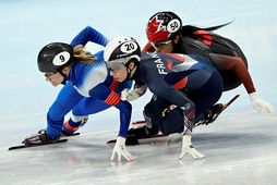Ekaterina Efremenkova frá Rússlandi, lengst til vinstri, er ekki á listanum.