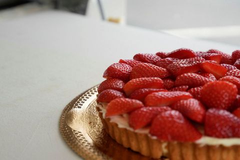 Það er þess virði að töfra þetta jarðarberjatart fram og njóta á góðum degi. Jarðarberin …