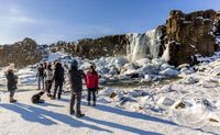 Þingvellir í vetrarbúningi