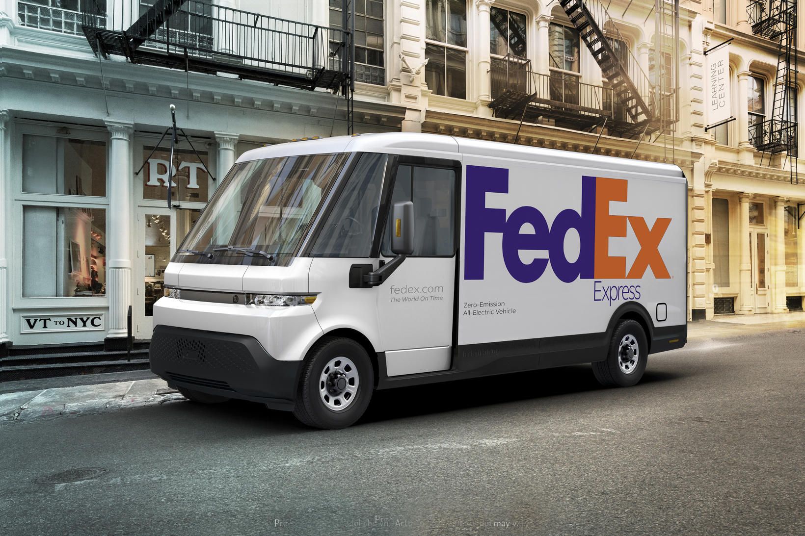 FedEx Express verður fyrst fyrirtækja að taka nýju BrightDrop EV600sendibílana …