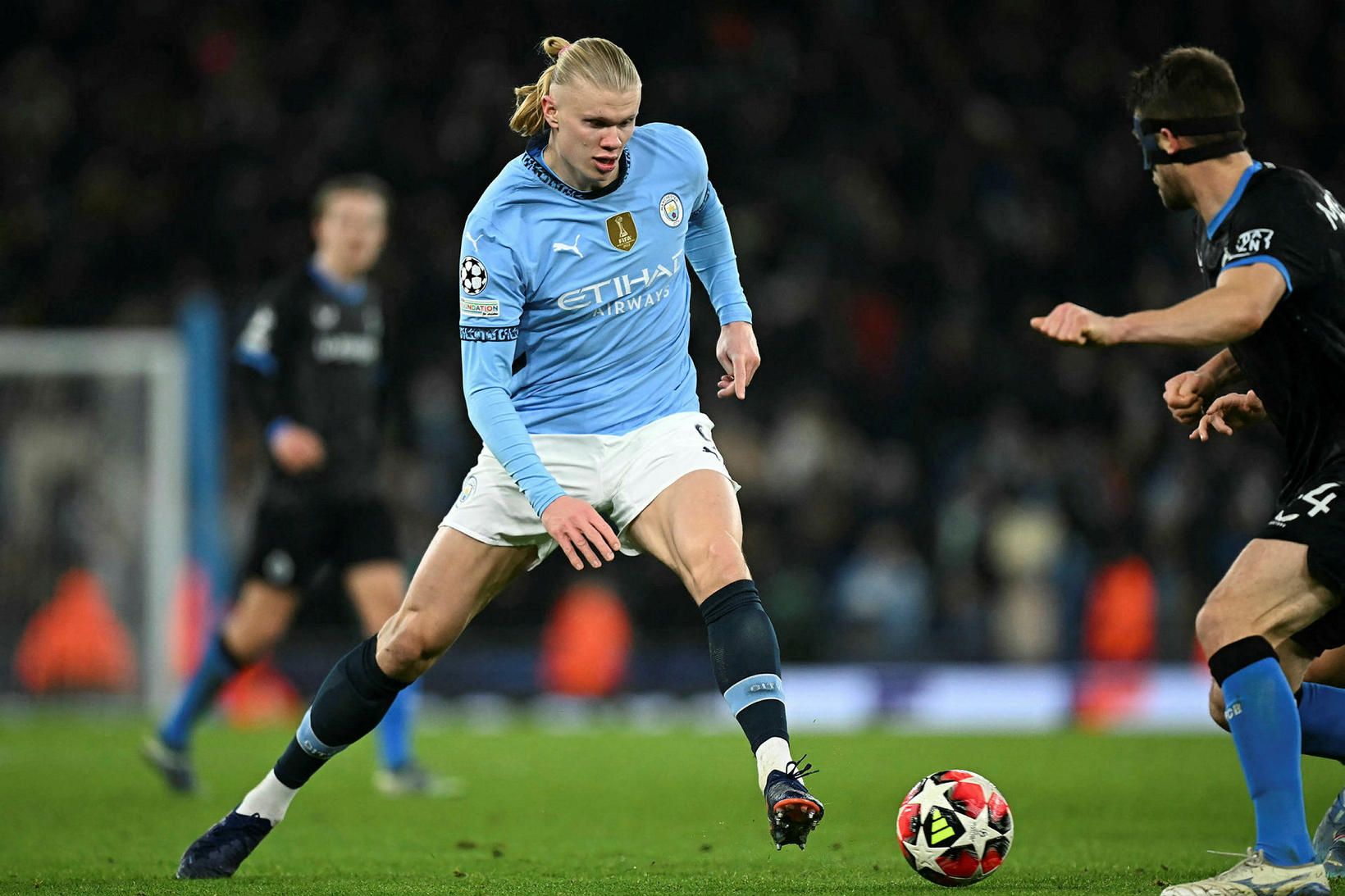 Erling Haaland og félagar í Manchester City mæta Real Madrid …