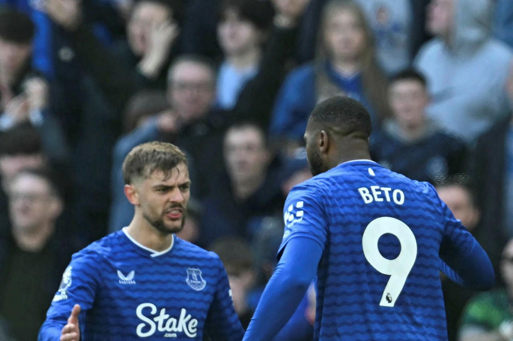 Everton fjarlægist Evrópusæti