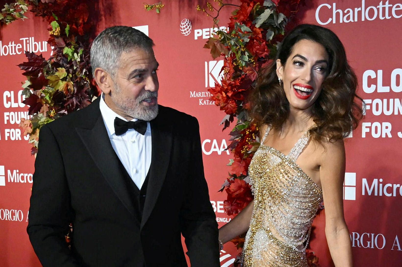 Clooney-hjónin trylla allt
