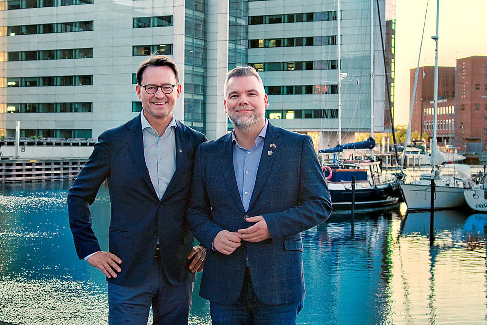 Kristian Willumsen og Guðmundur Fertram Sigurjónsson.