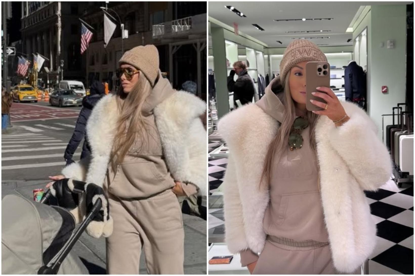 Birgitta Líf og Birnir Boði njóta lífsins í New York