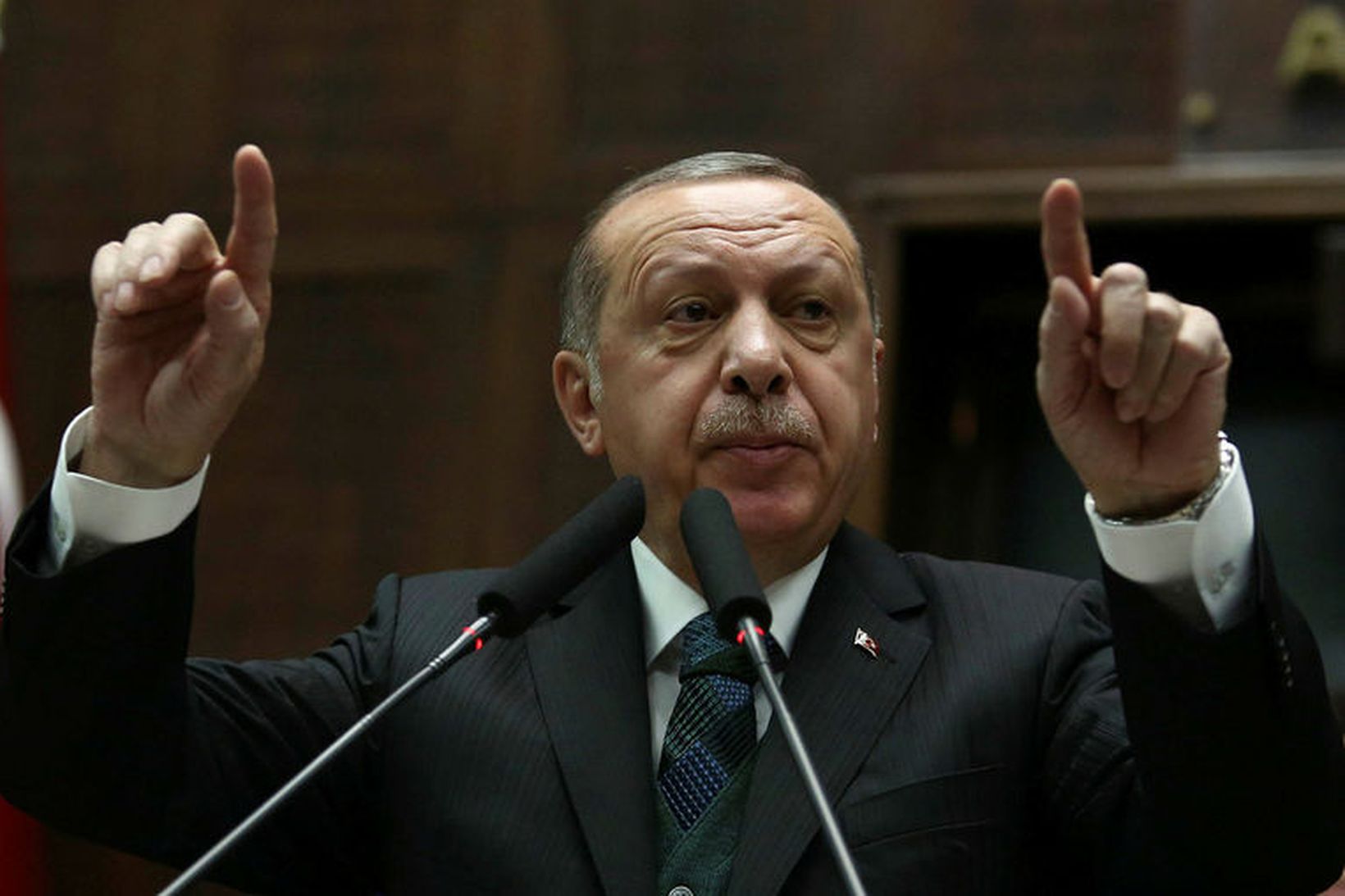 Recep Tayyip Erdogan Tyrklandsforseti hefur ítrekað framlengt gildistíma neyðarlaganna.