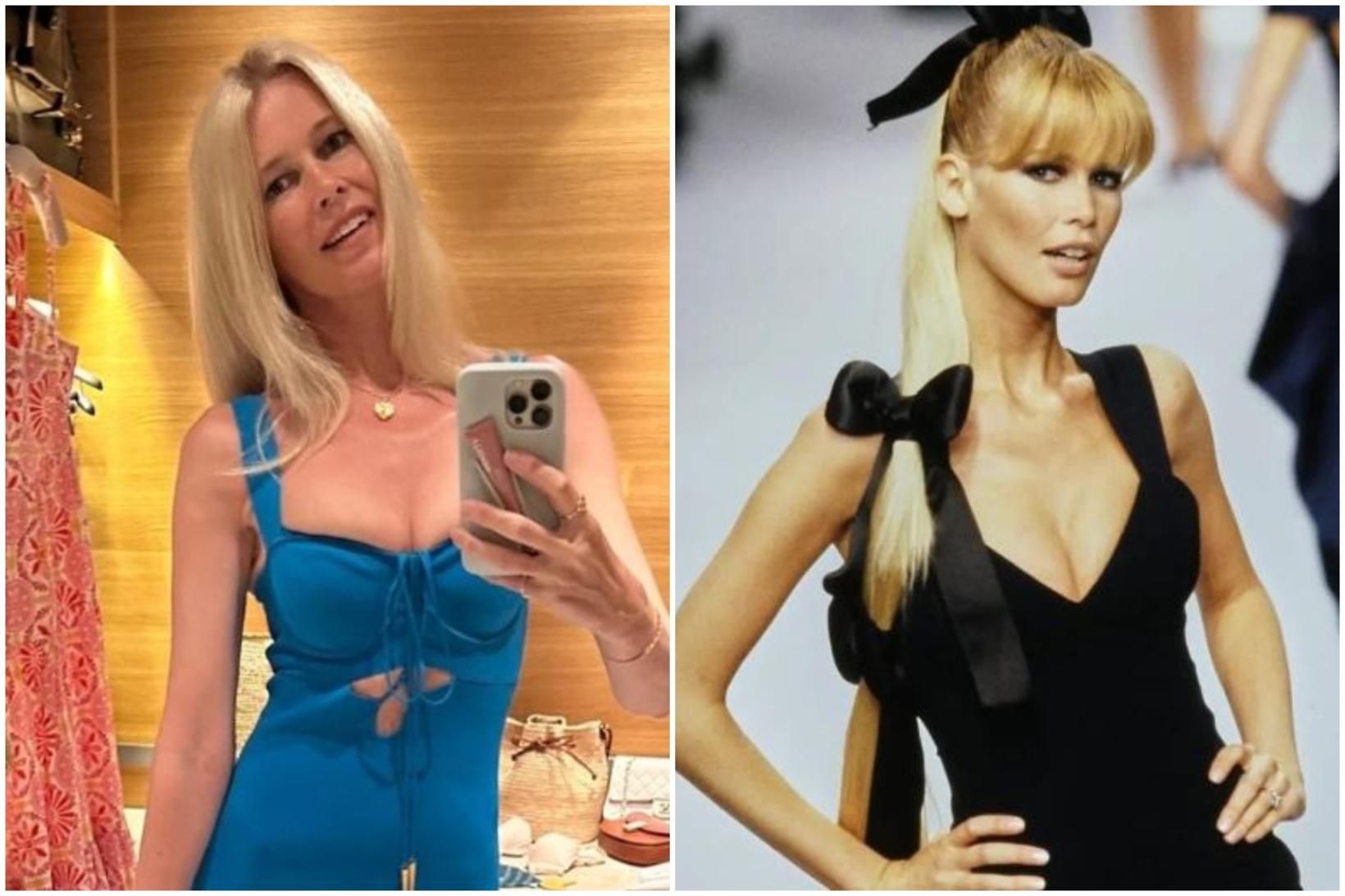 Karl Lagerfield sagði Claudiu Schiffer hafa „allt“.