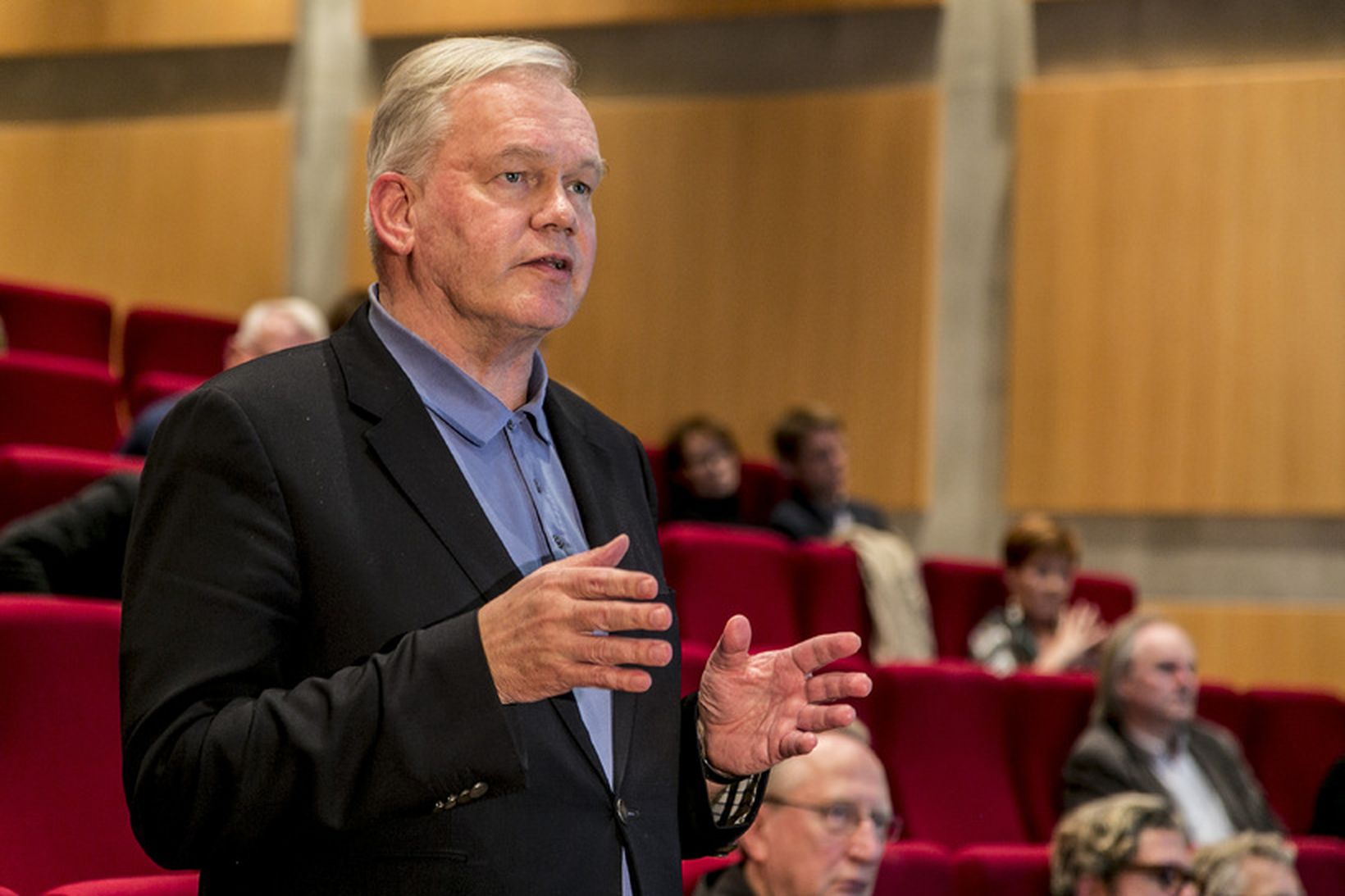 Hannes Hólmsteinn Gissurarson, prófessor í stjórnmálafræði.