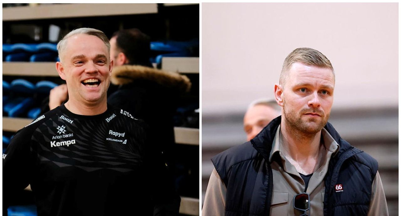 Snorri Steinn Guðjónsson og Aron Pálmarsson.