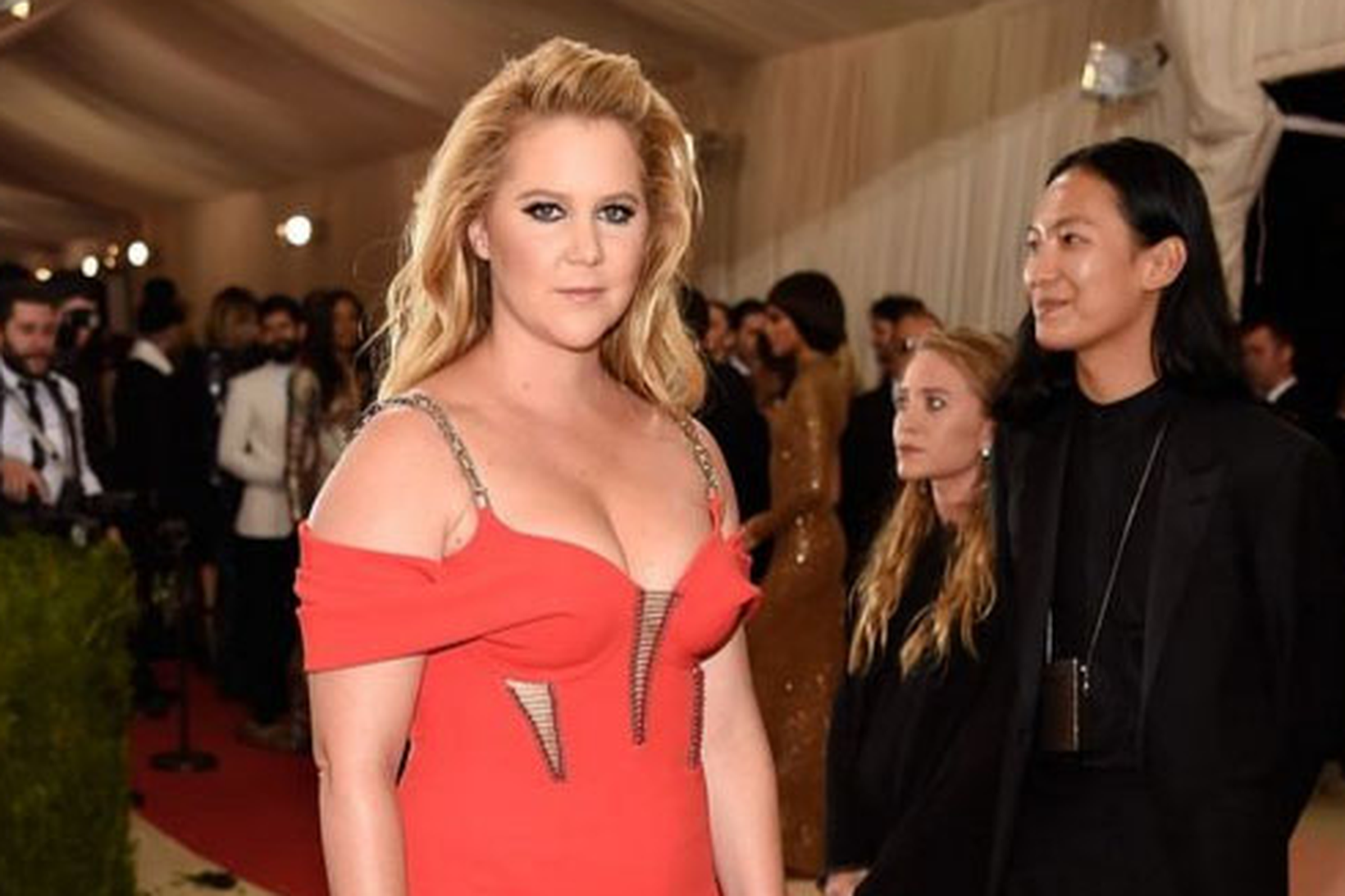 Amy Schumer klikkaði ekki á svitalyktareyðinum.