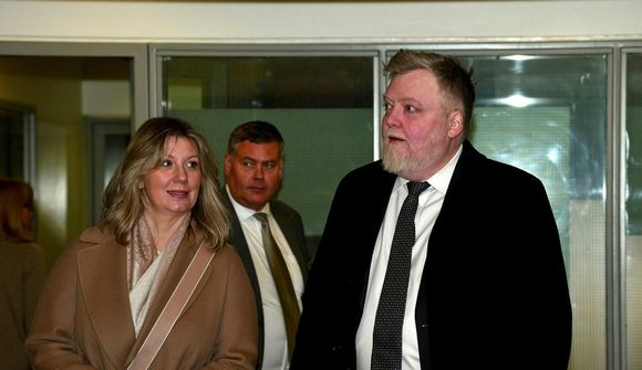 Sigmundur Davíð rak lestina 