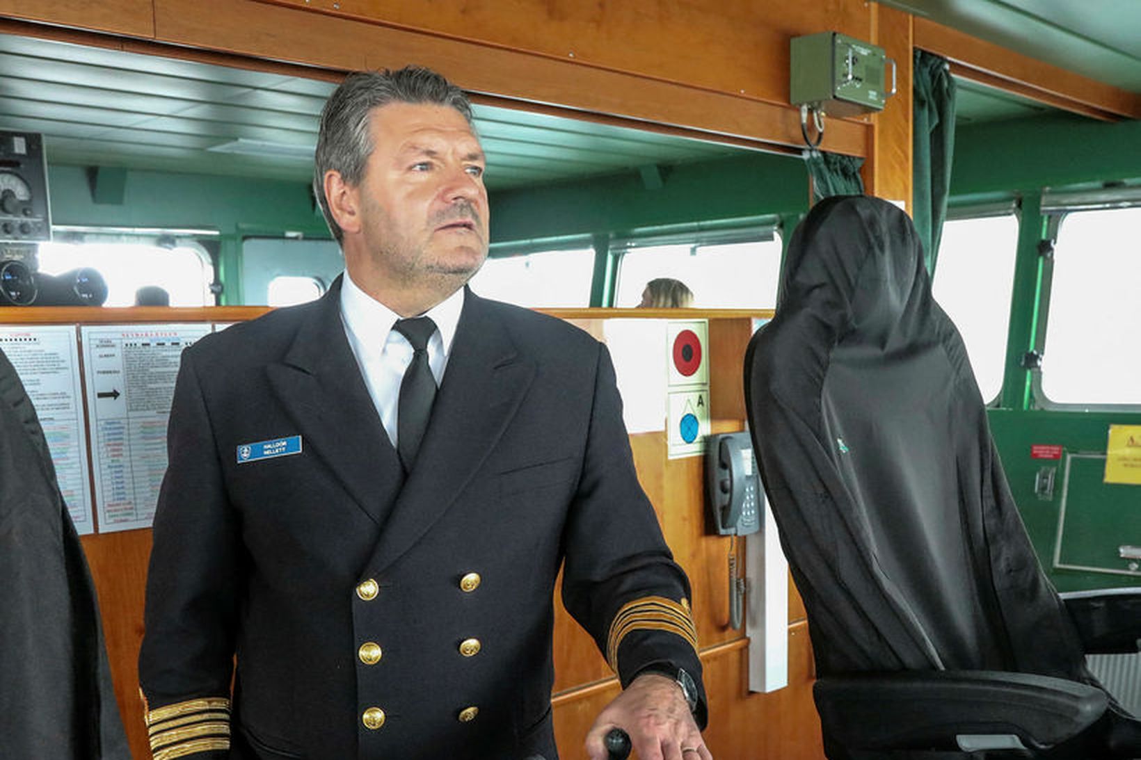 Halldór B. Nellett hefur verið skipherra hjá Landhelgisgæslunni síðan 1992 …