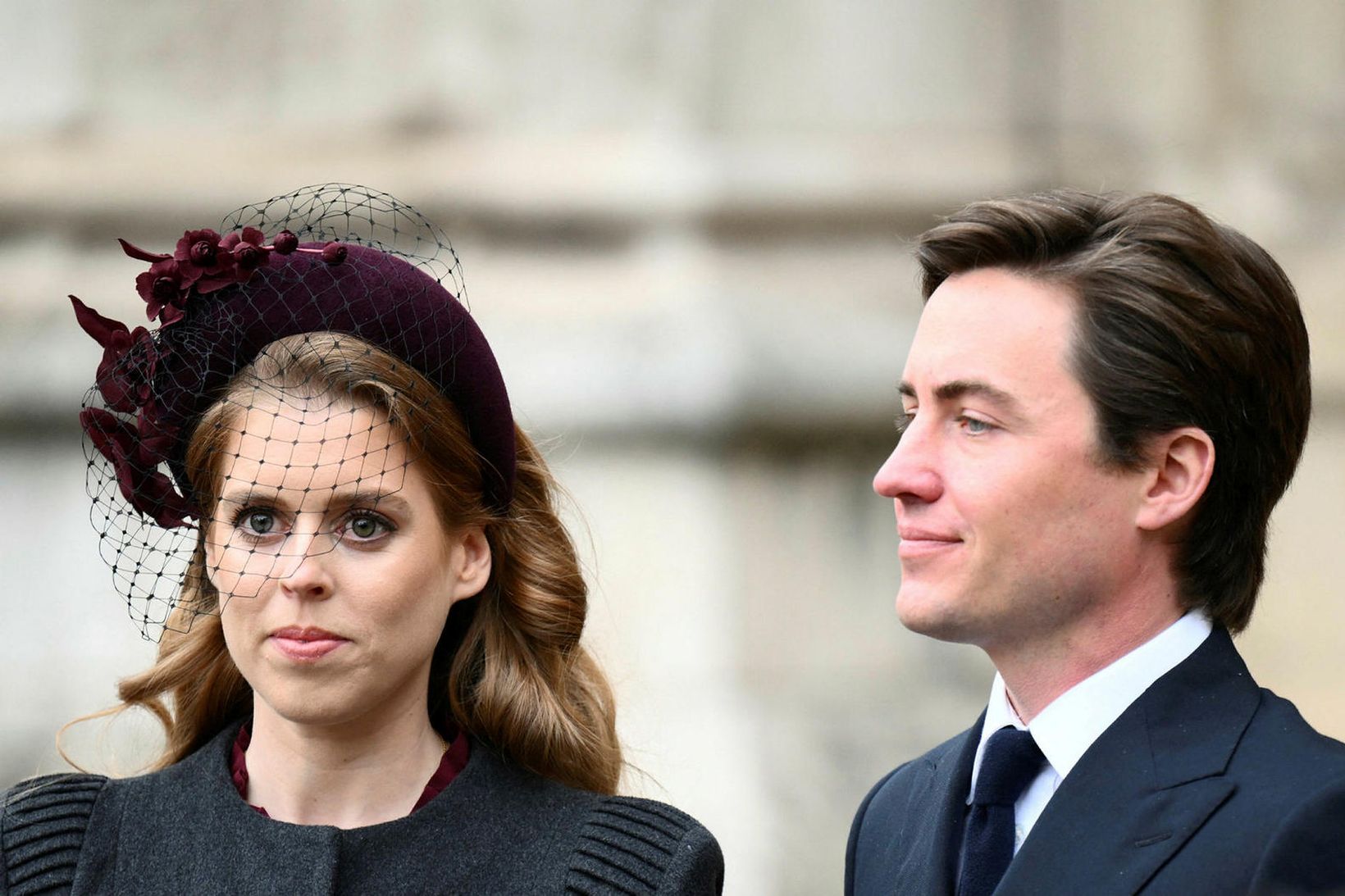 Beatrice prinsessa og eiginmaður hennar Edoardo Mapelli Mozzi.