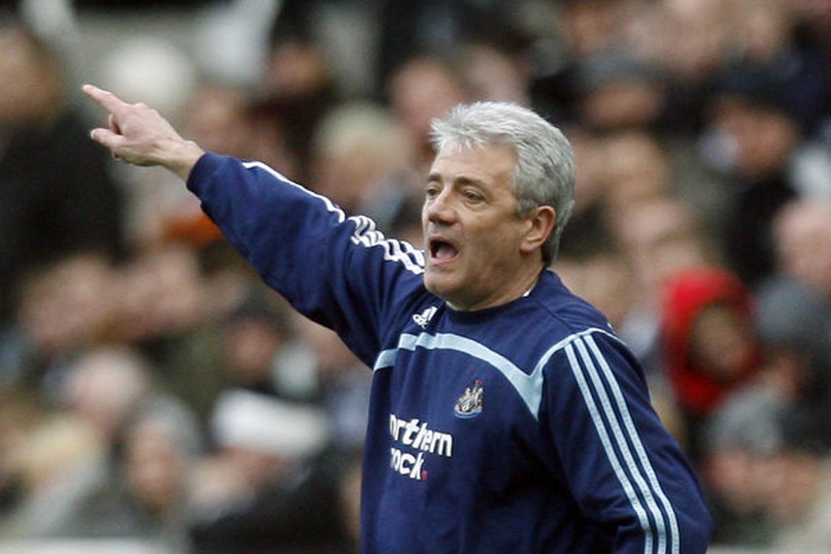 Kevin Keegan knattspyrnustjóri Newcastle.