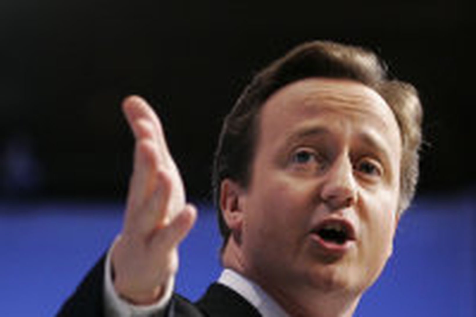 David Cameron, leiðtogi breska Íhaldsflokksins.