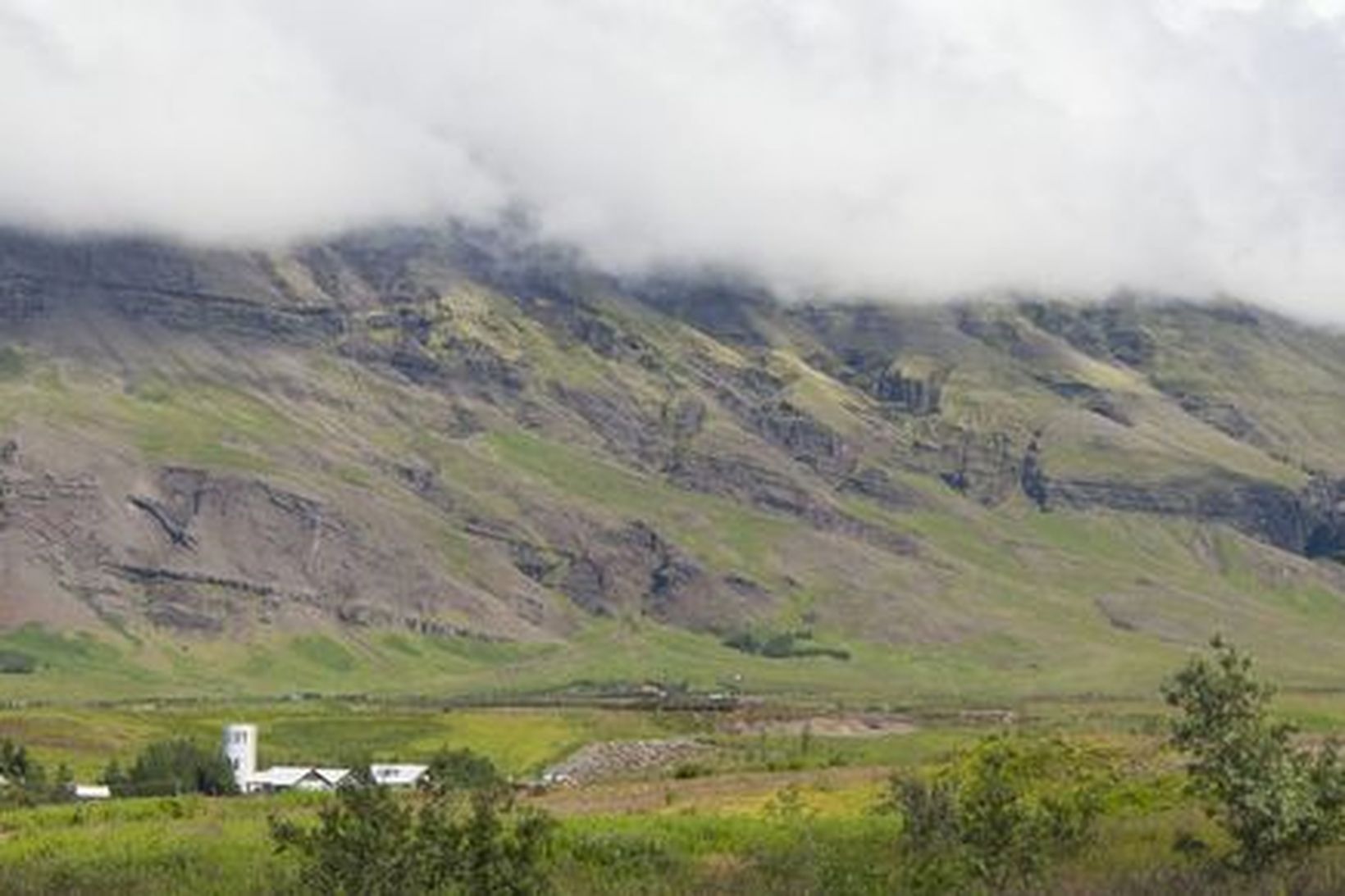 Esjan hefur líklega ekki verið eins græn síðan á þjóðveldisöld.