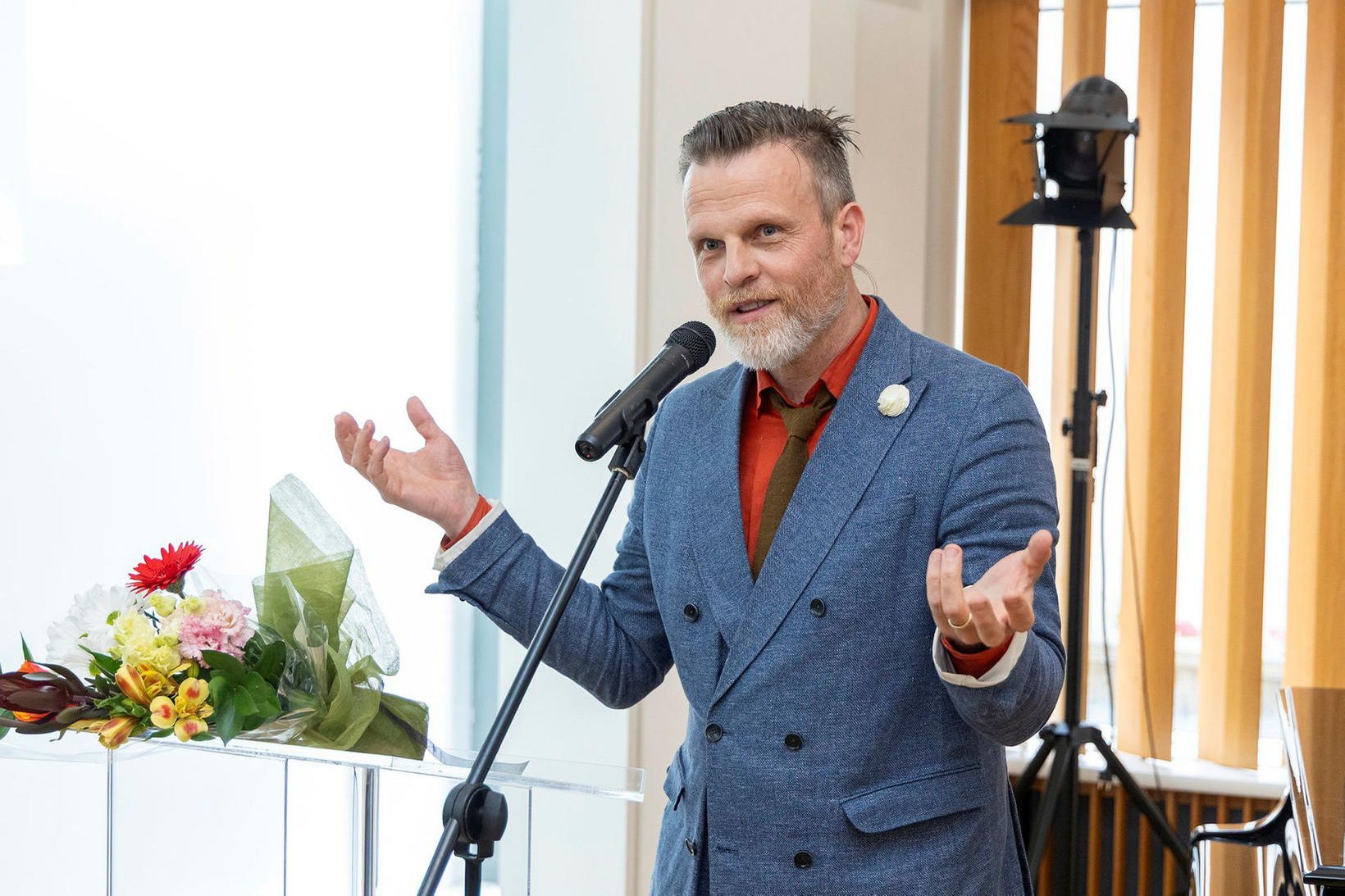 Davíð Þór Jónsson heiðraður