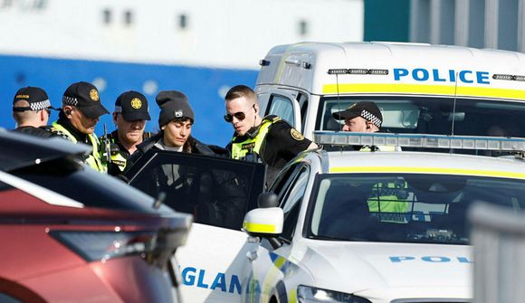 Ákærðar fyrir mótmæli í hvalveiðiskipum Hvals