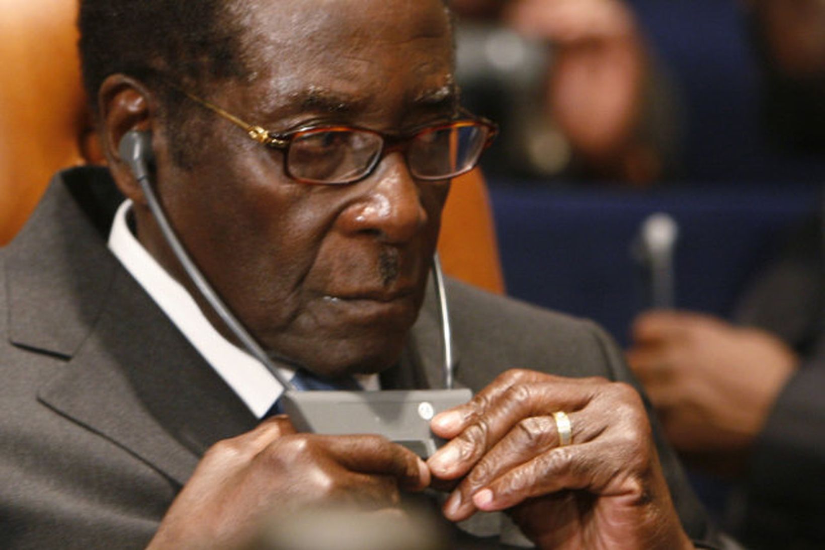 Robert Mugabe, forseti Simbabve, hefur verið harðlega gagnrýndur að undanförnu.