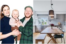 Arnór og Sólrún hafa byggt upp fjölskylduna í dásamlegri íbúð við Reynimel.