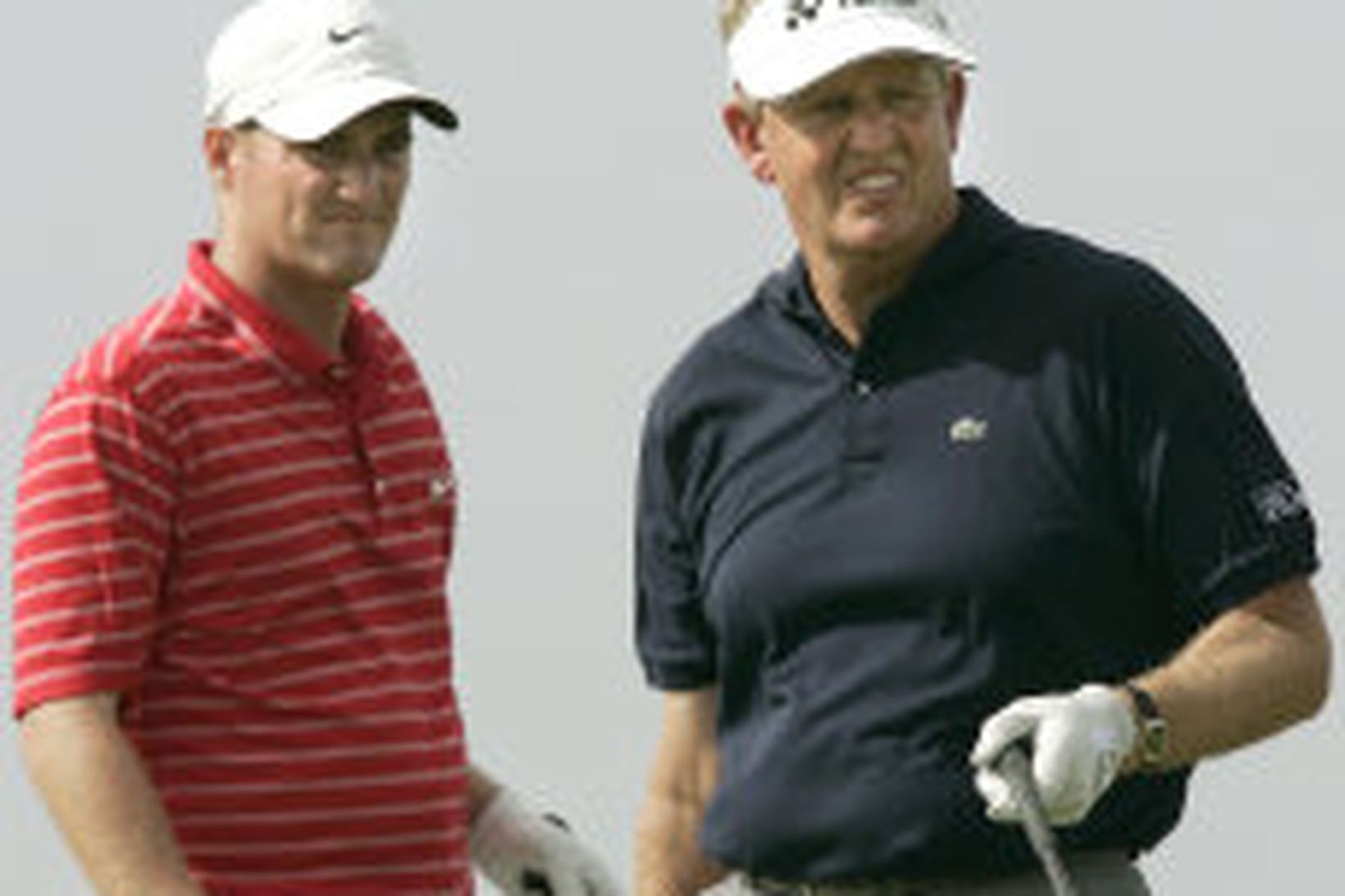 Marc Warren og Colin Montgomerie.