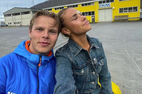Vignir Davíð Valtýrsson og Viktoría Kjartansdóttir.